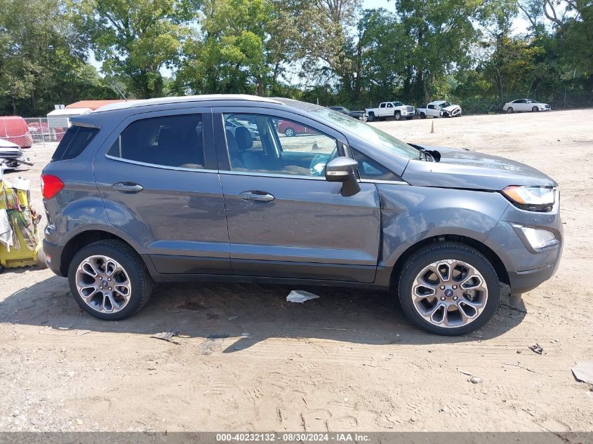 2021 Ford Ecosport Titanium VIN: MAJ6S3KL4MC423414 Lot: 40232132