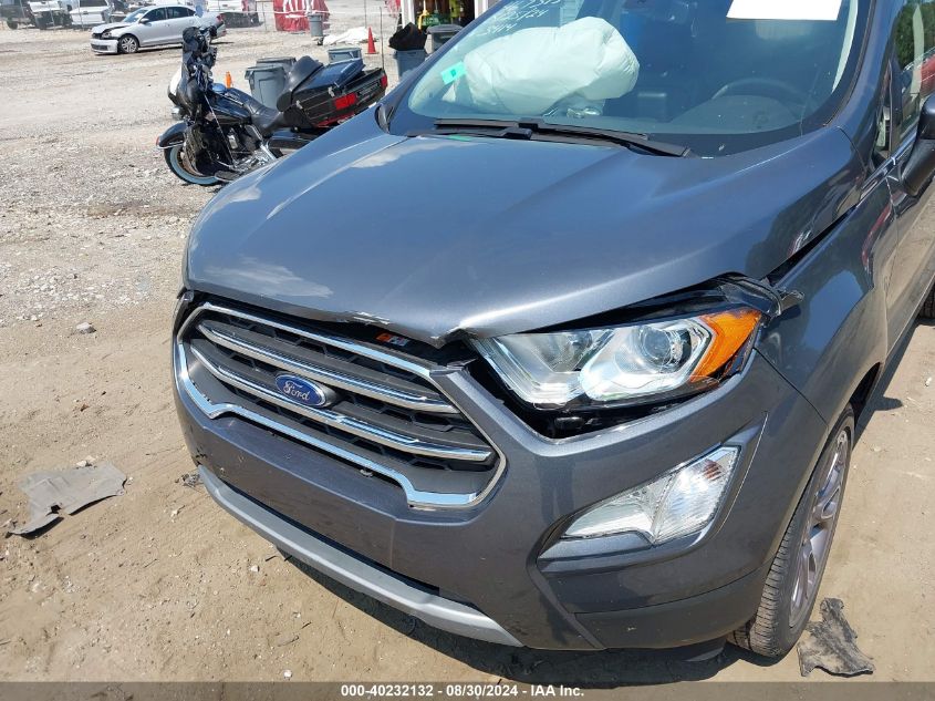 2021 Ford Ecosport Titanium VIN: MAJ6S3KL4MC423414 Lot: 40232132