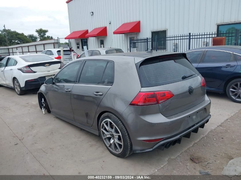 2015 Volkswagen Golf R 4-Door VIN: WVWLF7AU4FW225923 Lot: 40232159