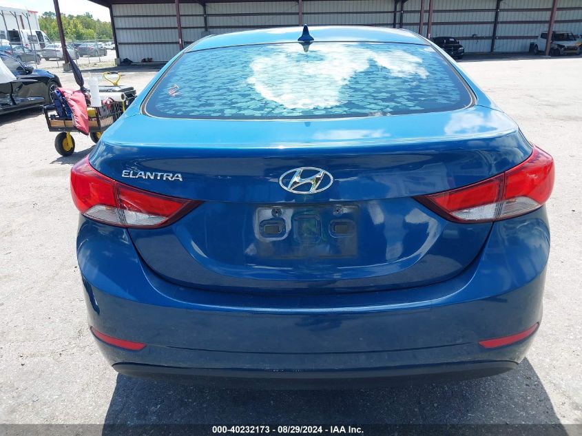 KMHDH4AE8FU361405 2015 HYUNDAI ELANTRA - Image 16