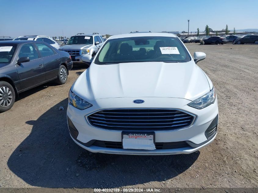 2019 Ford Fusion Hybrid Se VIN: 3FA6P0LUXKR199894 Lot: 40232189