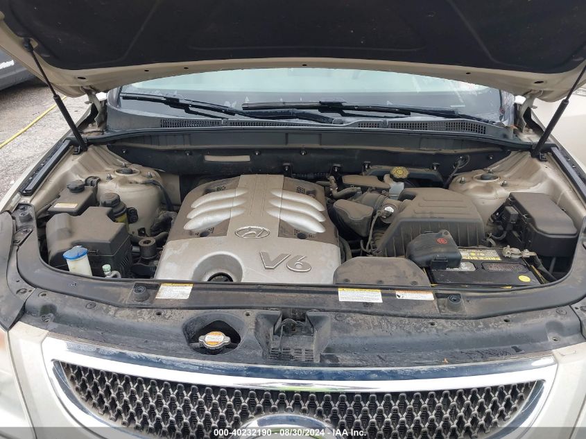 2007 Hyundai Veracruz Gls/Limited/Se VIN: KM8NU73C37U021190 Lot: 40970774