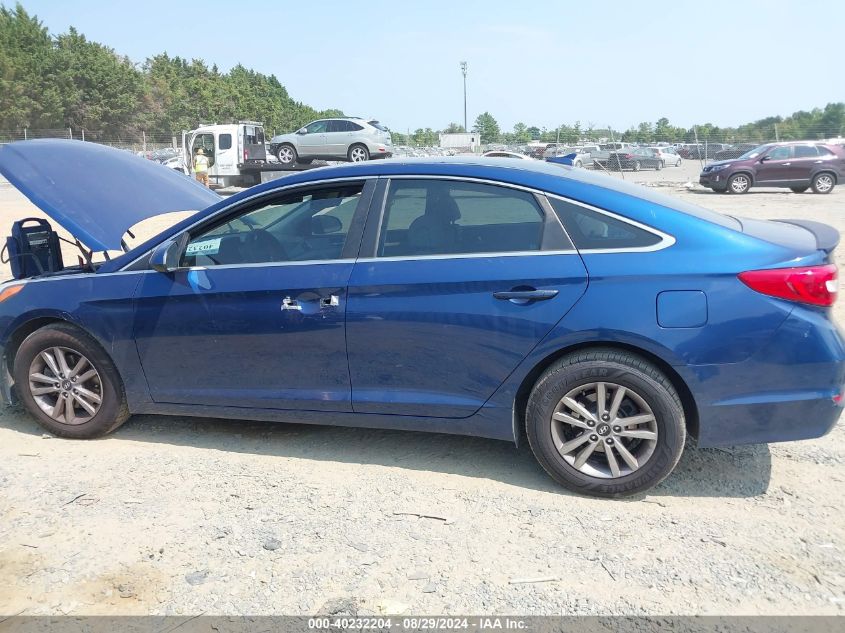 2015 Hyundai Sonata Se VIN: 5NPE24AFXFH120541 Lot: 40232204