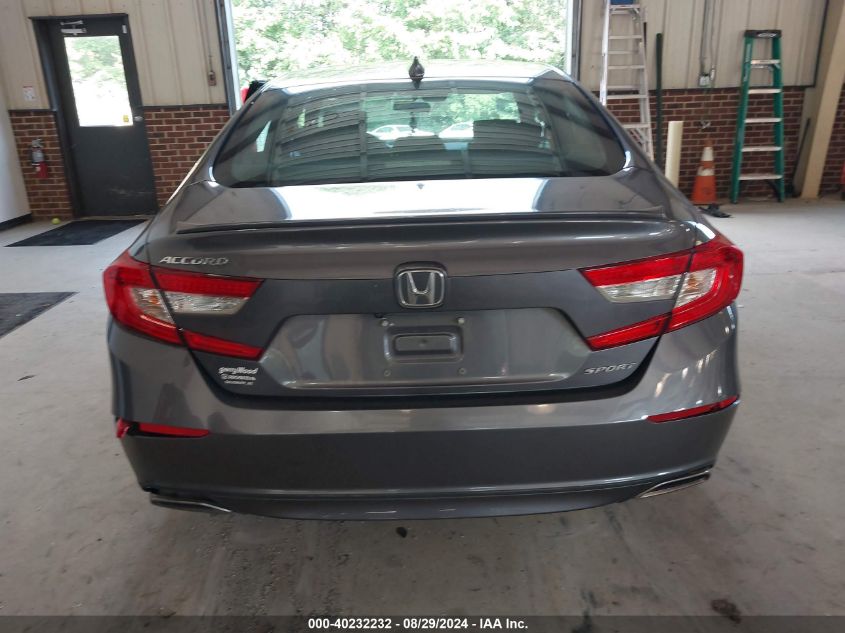 2018 Honda Accord Sport VIN: 1HGCV1F30JA250857 Lot: 40232232