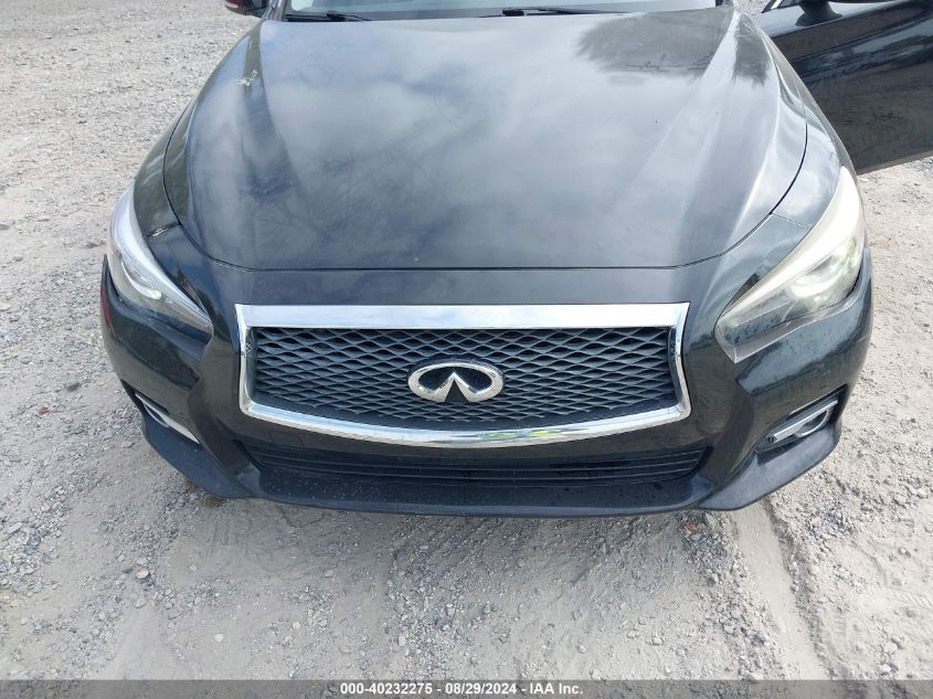 2014 Infiniti Q50 Premium VIN: JN1BV7AR3EM686733 Lot: 40232275