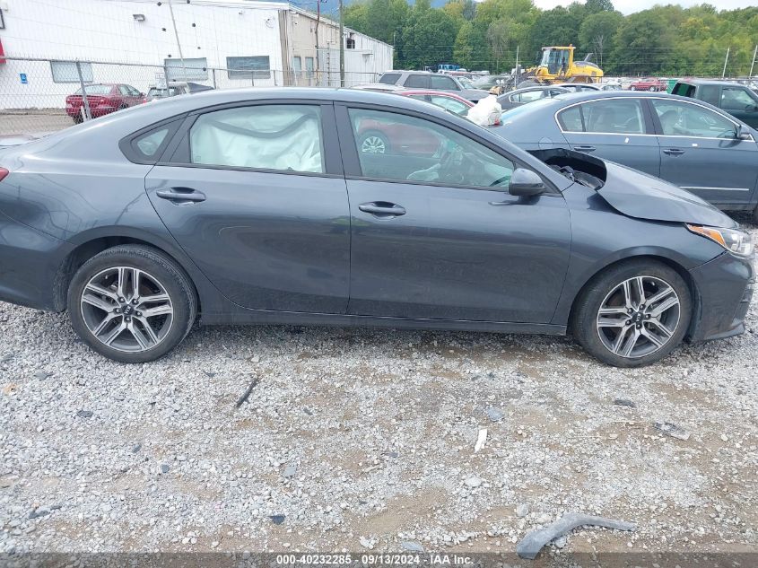 2019 Kia Forte Gt Line/S VIN: 3KPF34AD9KE114261 Lot: 40232285