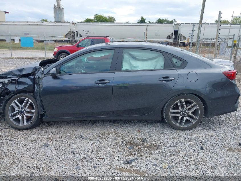 2019 Kia Forte Gt Line/S VIN: 3KPF34AD9KE114261 Lot: 40232285