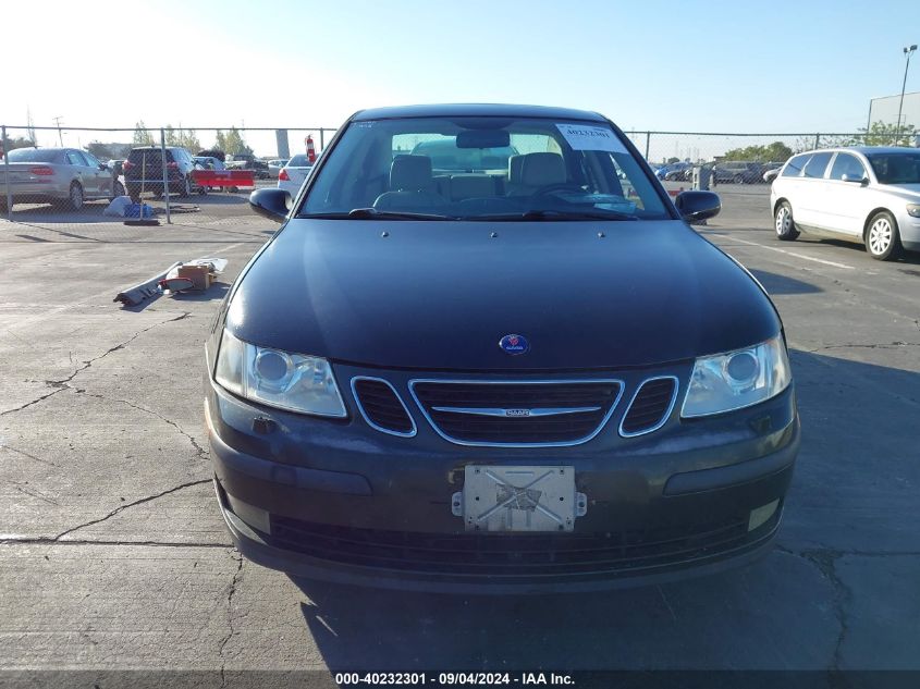 2006 Saab 9-3 Aero VIN: YS3FH46U261142138 Lot: 40232301