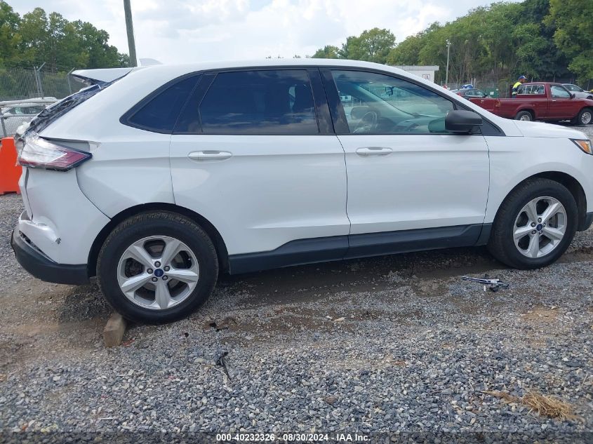 2017 Ford Edge Se VIN: 2FMPK4G98HBB41229 Lot: 40232326