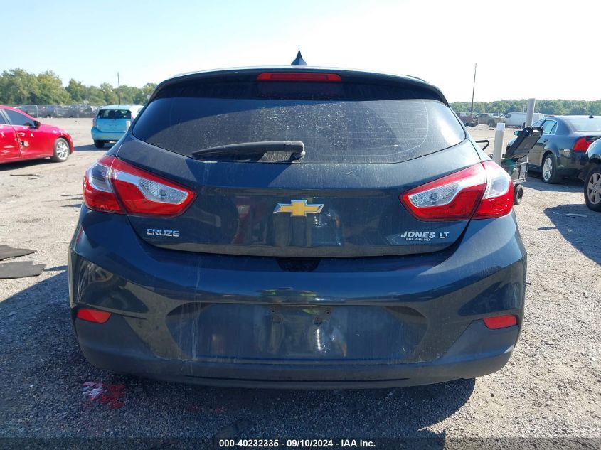 2017 Chevrolet Cruze Lt Auto VIN: 3G1BE6SM2HS521134 Lot: 40232335