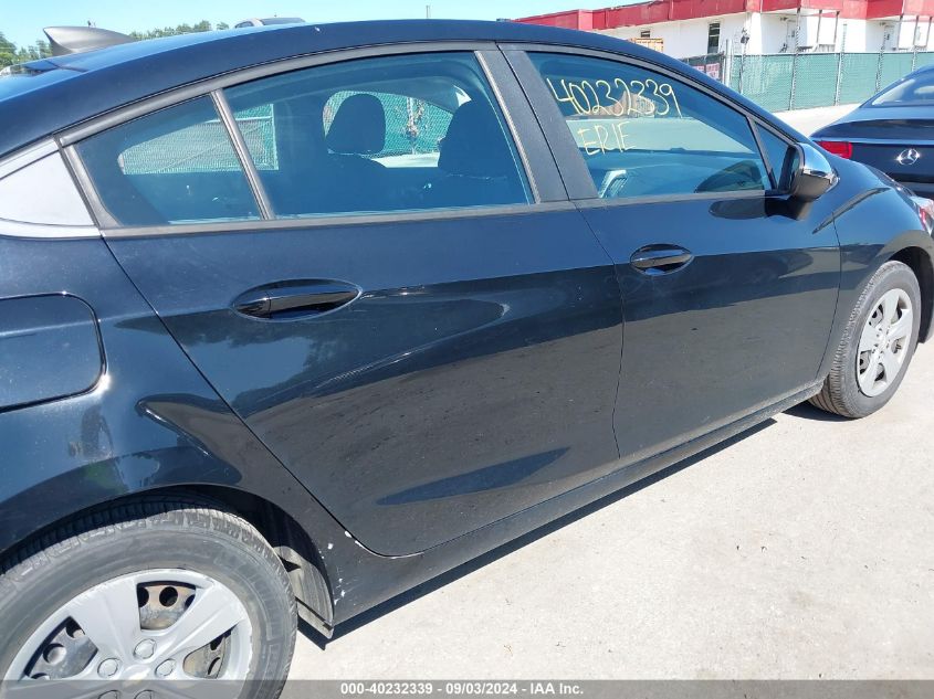 2017 Chevrolet Cruze Ls Auto VIN: 1G1BC5SM2H7265396 Lot: 40232339