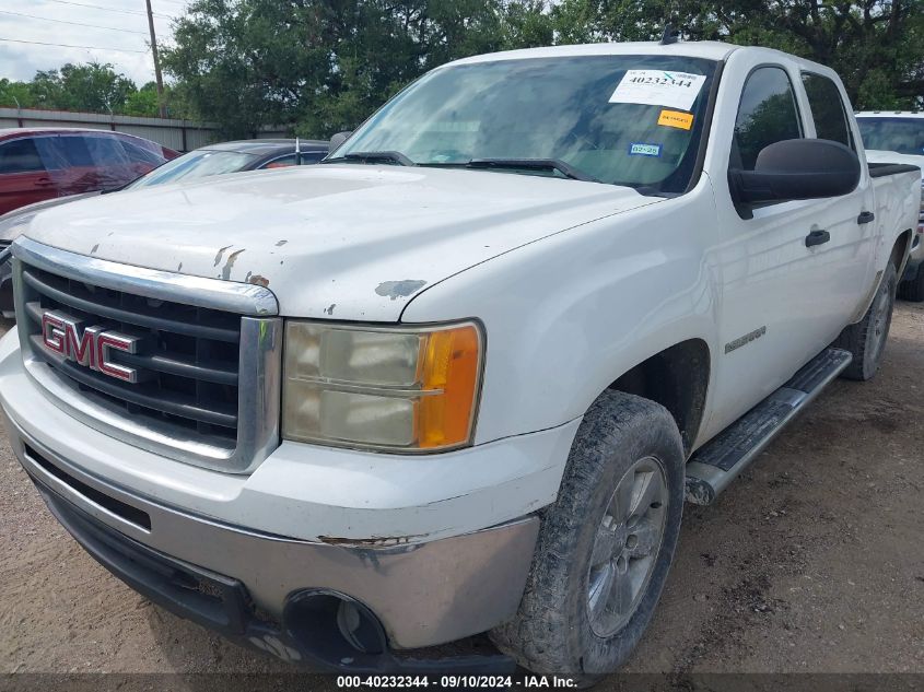 2009 GMC Sierra 1500 Sl VIN: 3GTEC13CX9G200790 Lot: 40232344