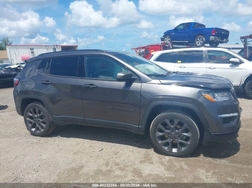 2021 Jeep Compass 80Th Anniversary 4X4 VIN: 3C4NJDEB3MT570717 Lot: 40232354