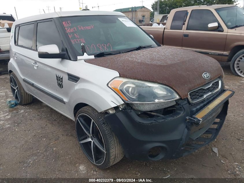 2012 Kia Soul + VIN: KNDJT2A60C7402882 Lot: 40232379