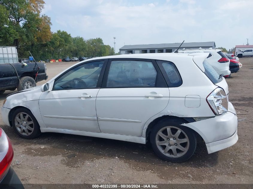 2005 Kia Spectra5 VIN: KNAFE161155090770 Lot: 40232395