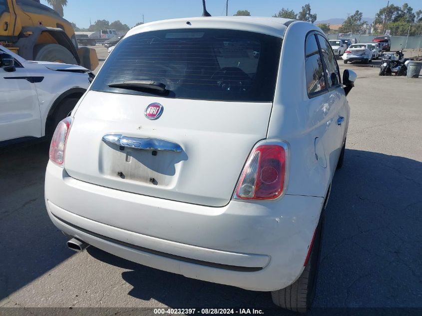 2013 Fiat 500 Pop VIN: 3C3CFFAR0DT623367 Lot: 40232397