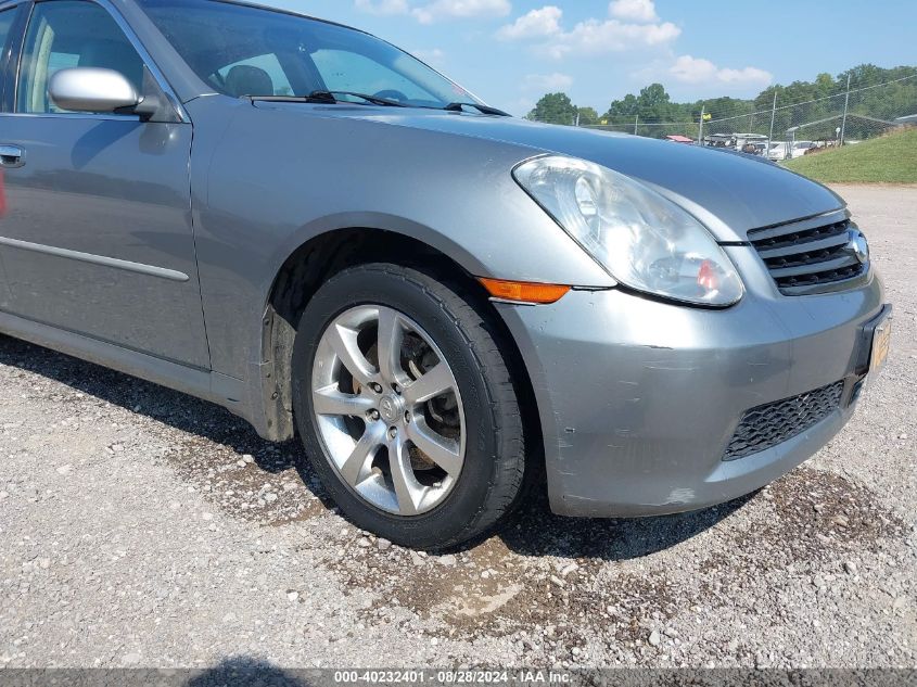 2006 Infiniti G35X VIN: JNKCV51FX6M607182 Lot: 40232401