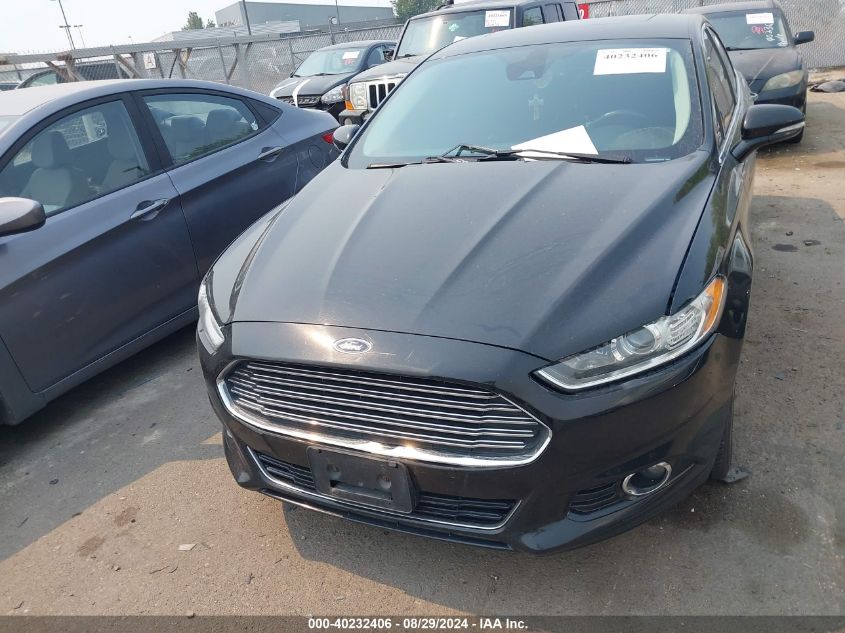 2016 Ford Fusion Titanium VIN: 3FA6P0K90GR105834 Lot: 40232406