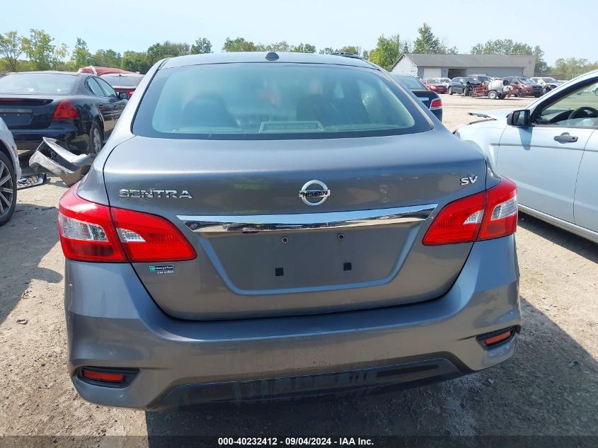 2019 Nissan Sentra Sv VIN: 3N1AB7AP6KY315738 Lot: 40232412