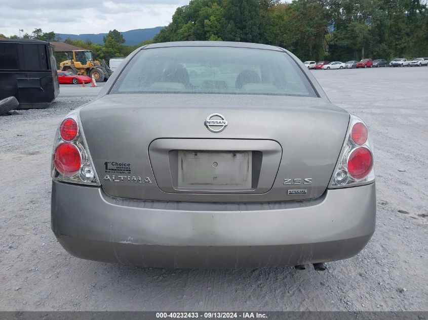 2006 Nissan Altima 2.5 S VIN: 1N4AL11D56C212179 Lot: 40232433