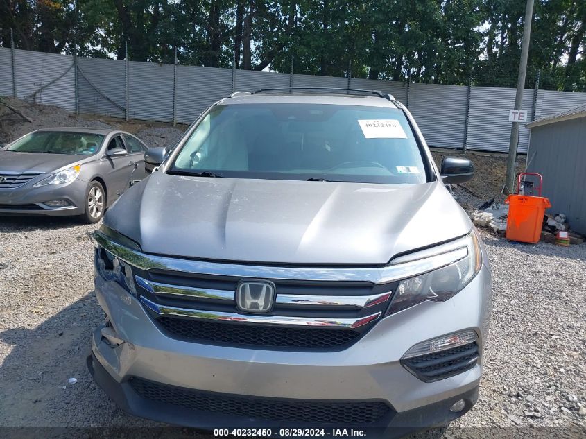 2016 Honda Pilot Ex-L VIN: 5FNYF6H64GB044558 Lot: 40232450