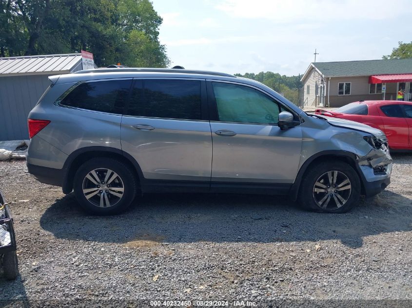 2016 Honda Pilot Ex-L VIN: 5FNYF6H64GB044558 Lot: 40232450