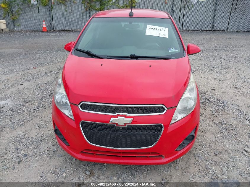 2013 Chevrolet Spark 1Lt Manual VIN: KL8CC6S94DC504910 Lot: 40232468