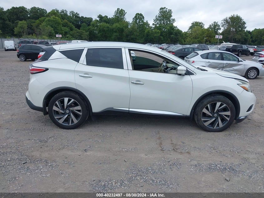 2015 NISSAN MURANO PLATINUM - 5N1AZ2MH3FN283300