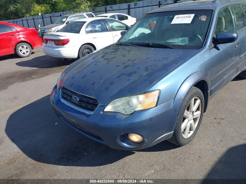 2006 Subaru Outback 2.5I Limited VIN: 4S4BP62C367303221 Lot: 40232500