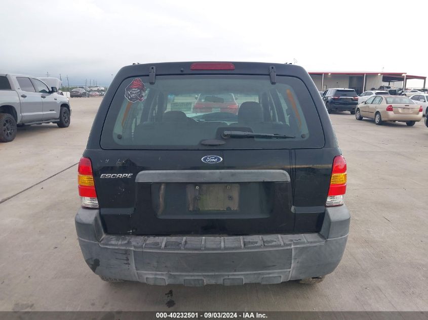 2007 Ford Escape Xls/Xls Manual VIN: 1FMCU02Z37KB60963 Lot: 40232501