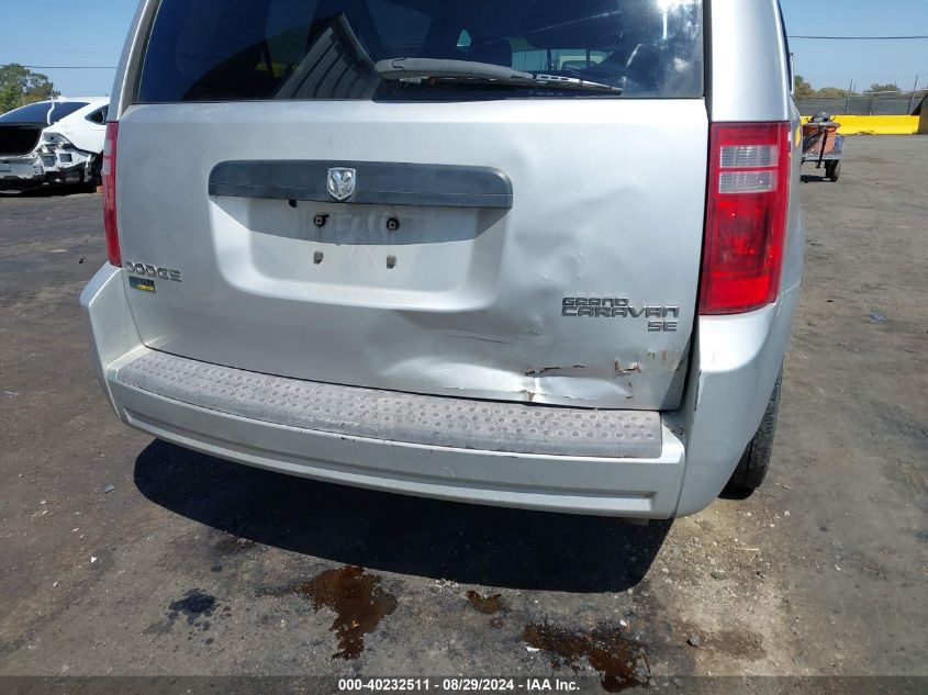 2009 Dodge Grand Caravan Se VIN: 2D8HN44E89R621122 Lot: 40232511