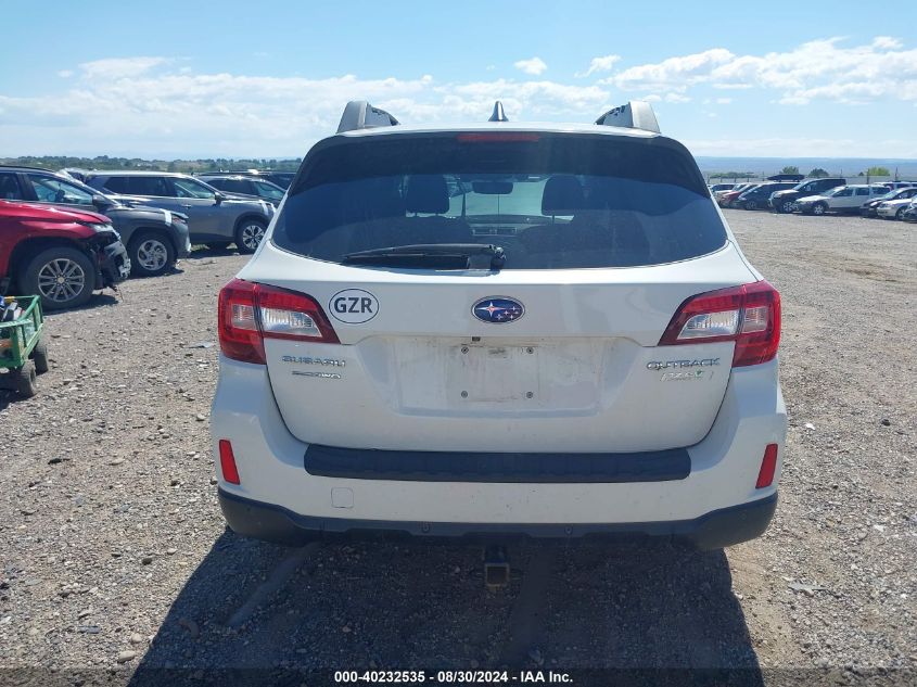 2017 Subaru Outback 2.5I Limited VIN: 4S4BSANC4H3323789 Lot: 40232535