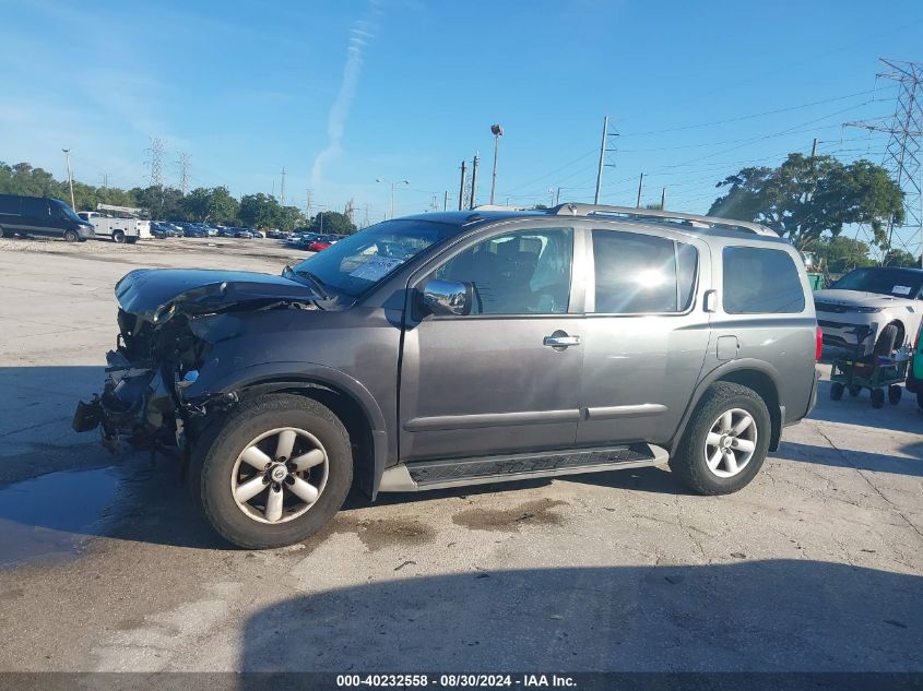 2011 Nissan Armada Sv VIN: 5N1AA0NC8BN600156 Lot: 40232558