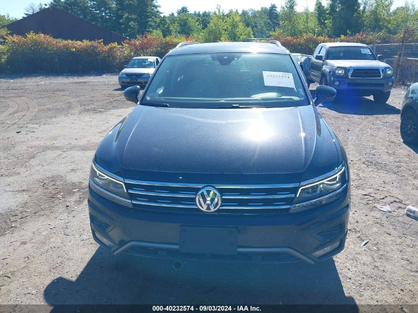 2018 Volkswagen Tiguan 2.0T Sel Premium VIN: 3VV4B7AX4JM193902 Lot: 40232574