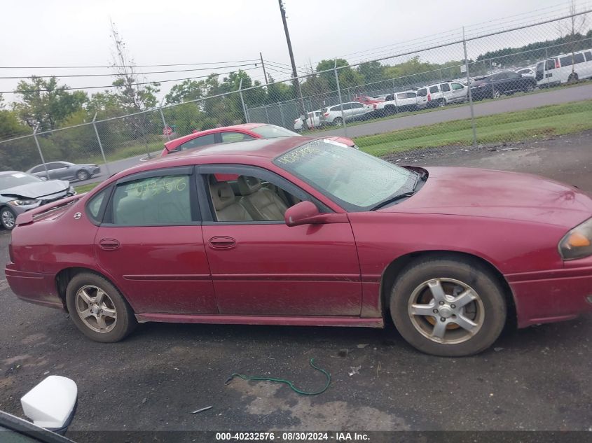 2005 Chevrolet Impala Ls VIN: 2G1WH55K359391421 Lot: 40232576