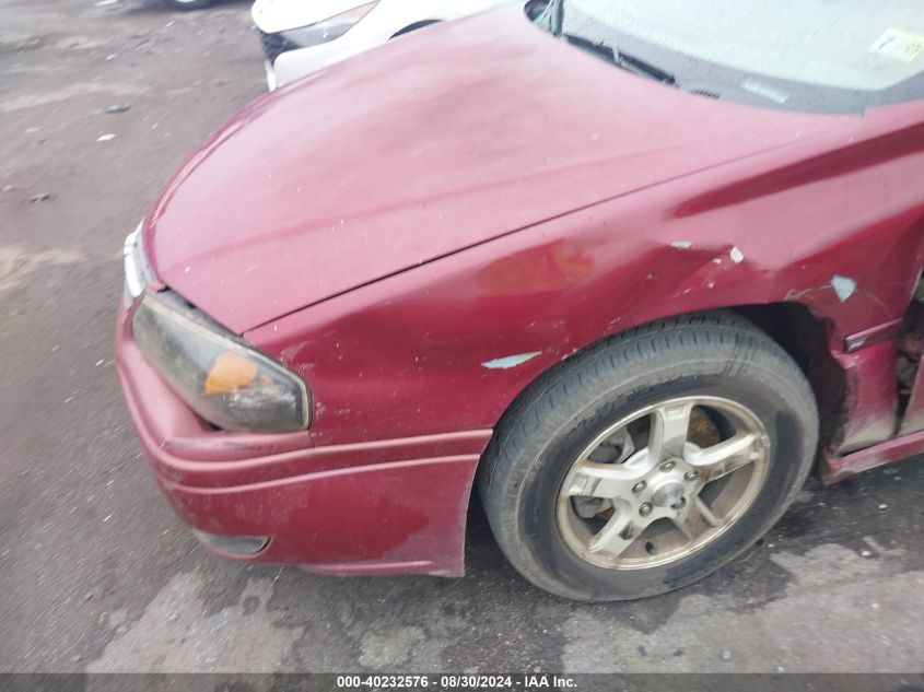 2005 Chevrolet Impala Ls VIN: 2G1WH55K359391421 Lot: 40232576