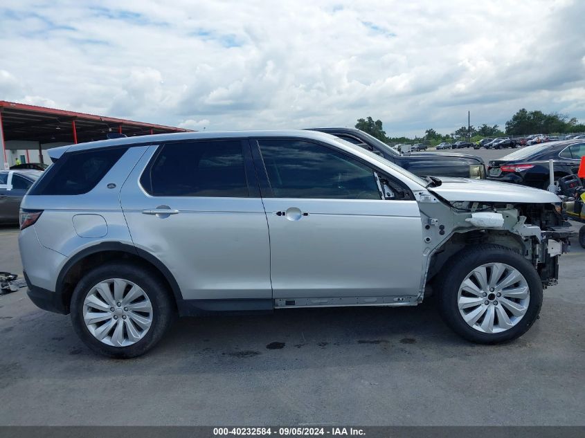 2020 Land Rover Discovery Sport Se VIN: SALCP2FX7LH834791 Lot: 40232584