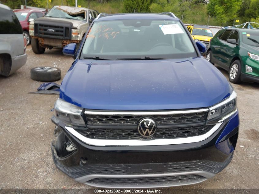 2023 Volkswagen Taos 1.5T Se VIN: 3VVUX7B26PM355106 Lot: 40232592