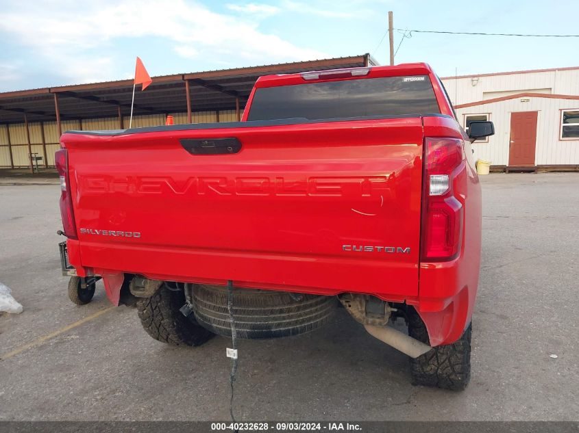 3GCPYCEK3NG161738 2022 Chevrolet Silverado 1500 Ltd 4Wd Short Bed Custom Trail Boss