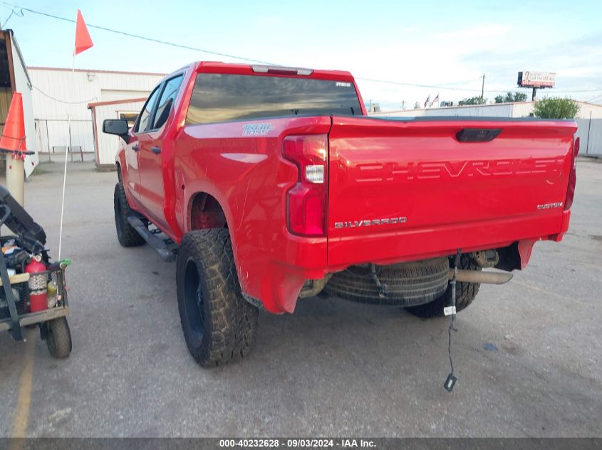 2022 Chevrolet Silverado 1500 Ltd 4Wd Short Bed Custom Trail Boss VIN: 3GCPYCEK3NG161738 Lot: 40232628