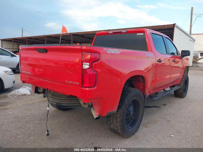 2022 Chevrolet Silverado 1500 Ltd 4Wd Short Bed Custom Trail Boss VIN: 3GCPYCEK3NG161738 Lot: 40232628