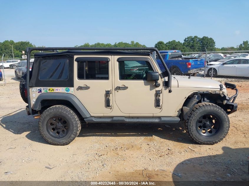 2016 Jeep Wrangler Unlimited Sport VIN: 1C4BJWDG0GL233269 Lot: 40232645