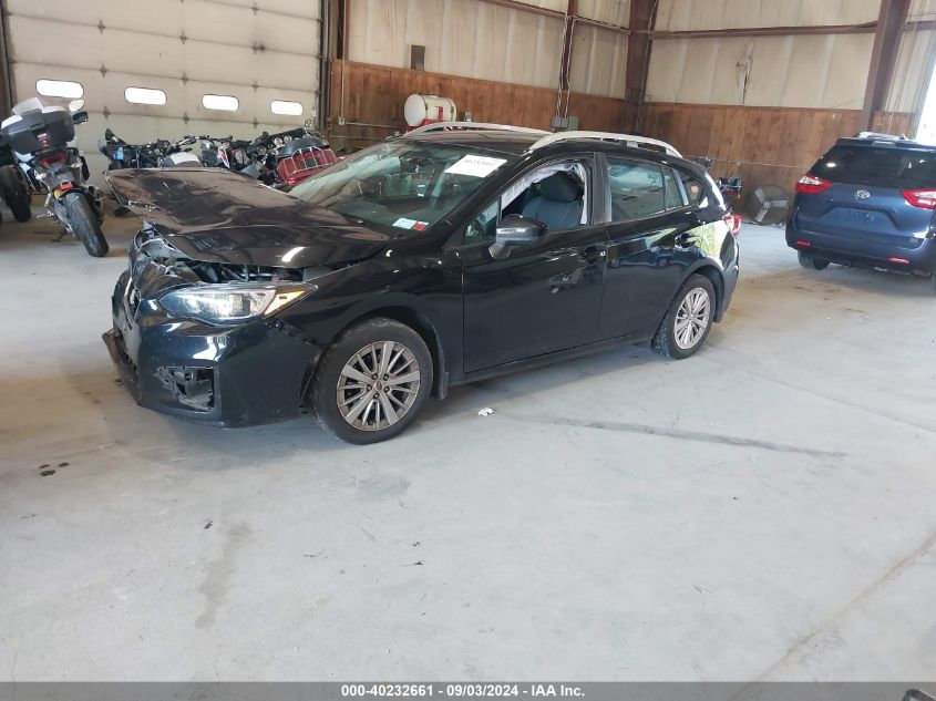 2018 Subaru Impreza 2.0I Premium VIN: 4S3GTAB69J3734455 Lot: 40232661