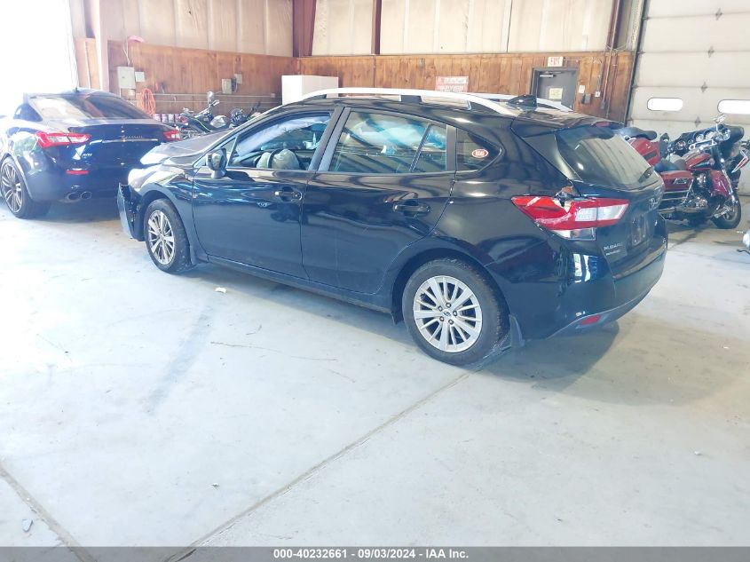 2018 Subaru Impreza 2.0I Premium VIN: 4S3GTAB69J3734455 Lot: 40232661