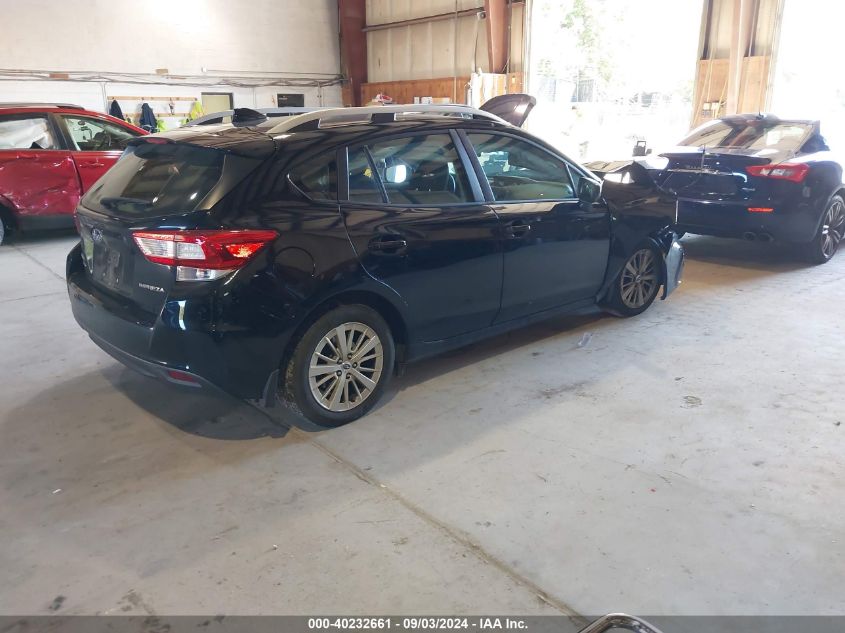 2018 Subaru Impreza 2.0I Premium VIN: 4S3GTAB69J3734455 Lot: 40232661