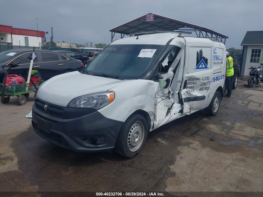 VIN ZFBERFAB0H6H03319 2017 RAM PROMASTER CITY TRADESMAN