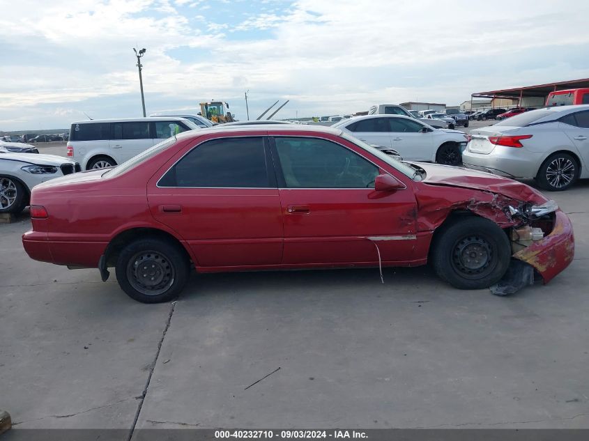 1997 Toyota Camry Le VIN: 4T1BG22K7VU099278 Lot: 40232710