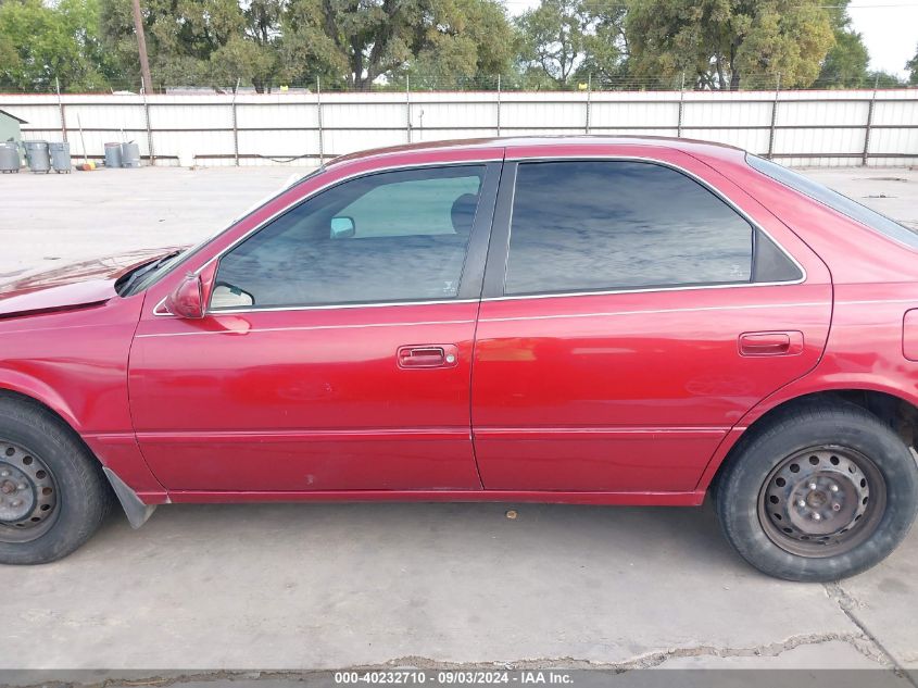 1997 Toyota Camry Le VIN: 4T1BG22K7VU099278 Lot: 40232710