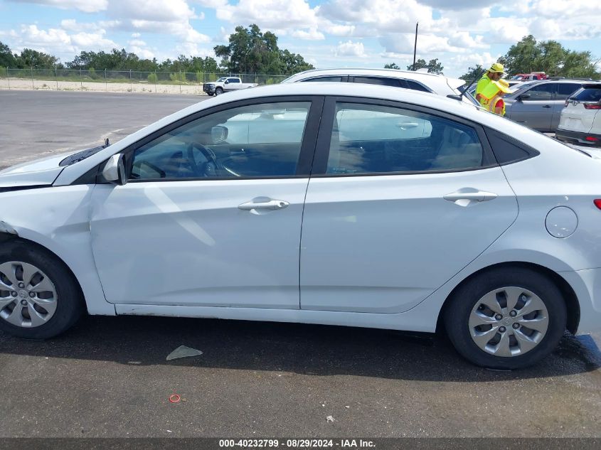 2017 Hyundai Accent Se VIN: KMHCT4AE8HU381263 Lot: 40232799