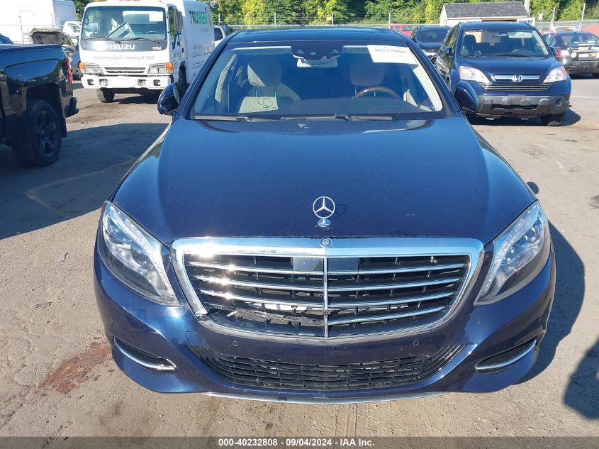 2015 Mercedes-Benz S 550 VIN: WDDUG8CB9FA197848 Lot: 40232808